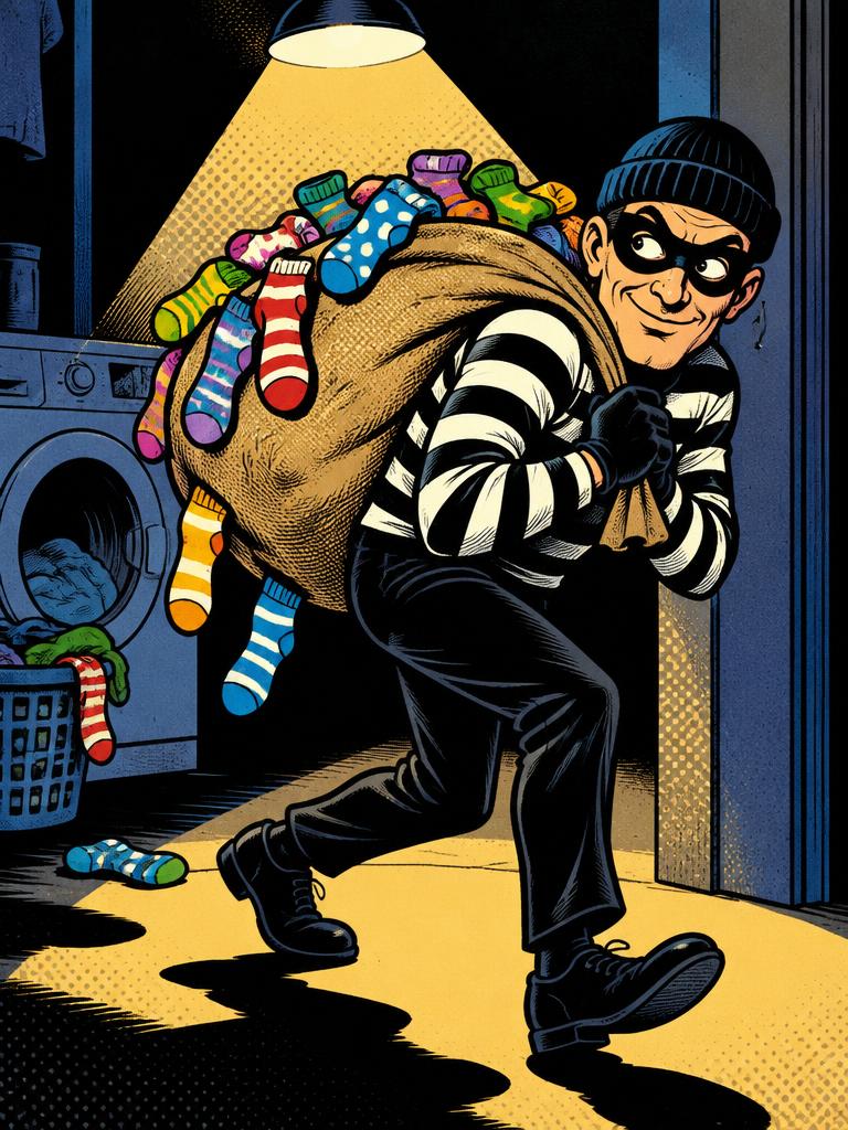 Cover of The Sock Bandit